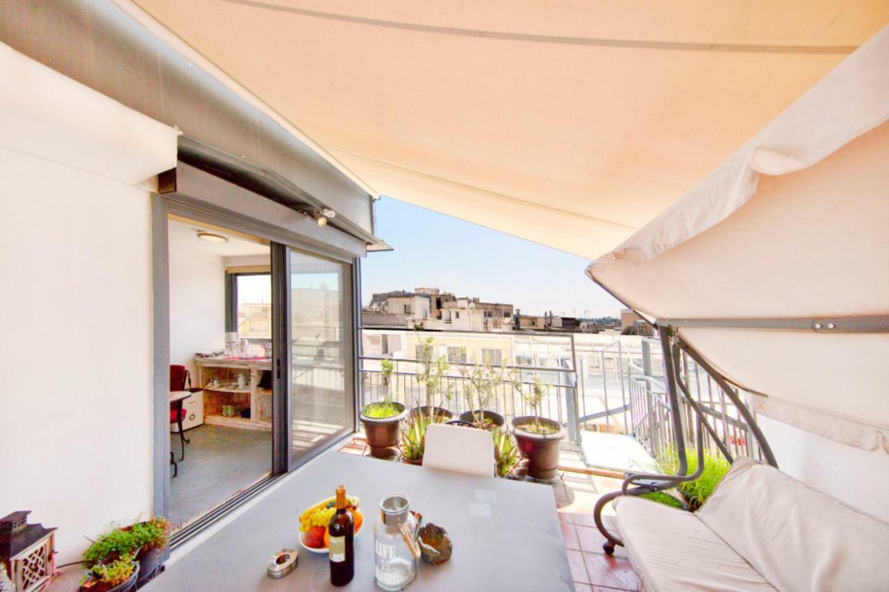 Topfloor Stylish Apartment With Acropolis View! Athen Eksteriør bilde