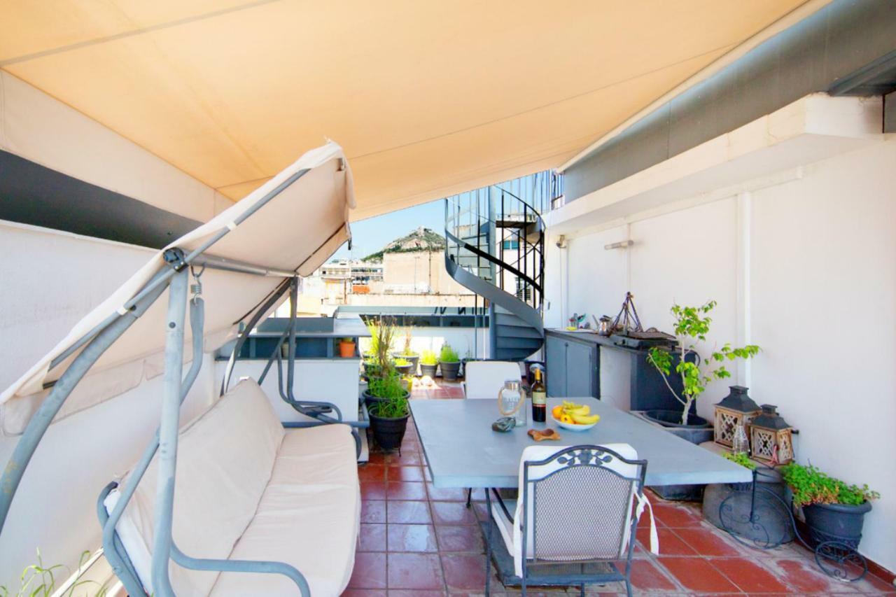 Topfloor Stylish Apartment With Acropolis View! Athen Eksteriør bilde